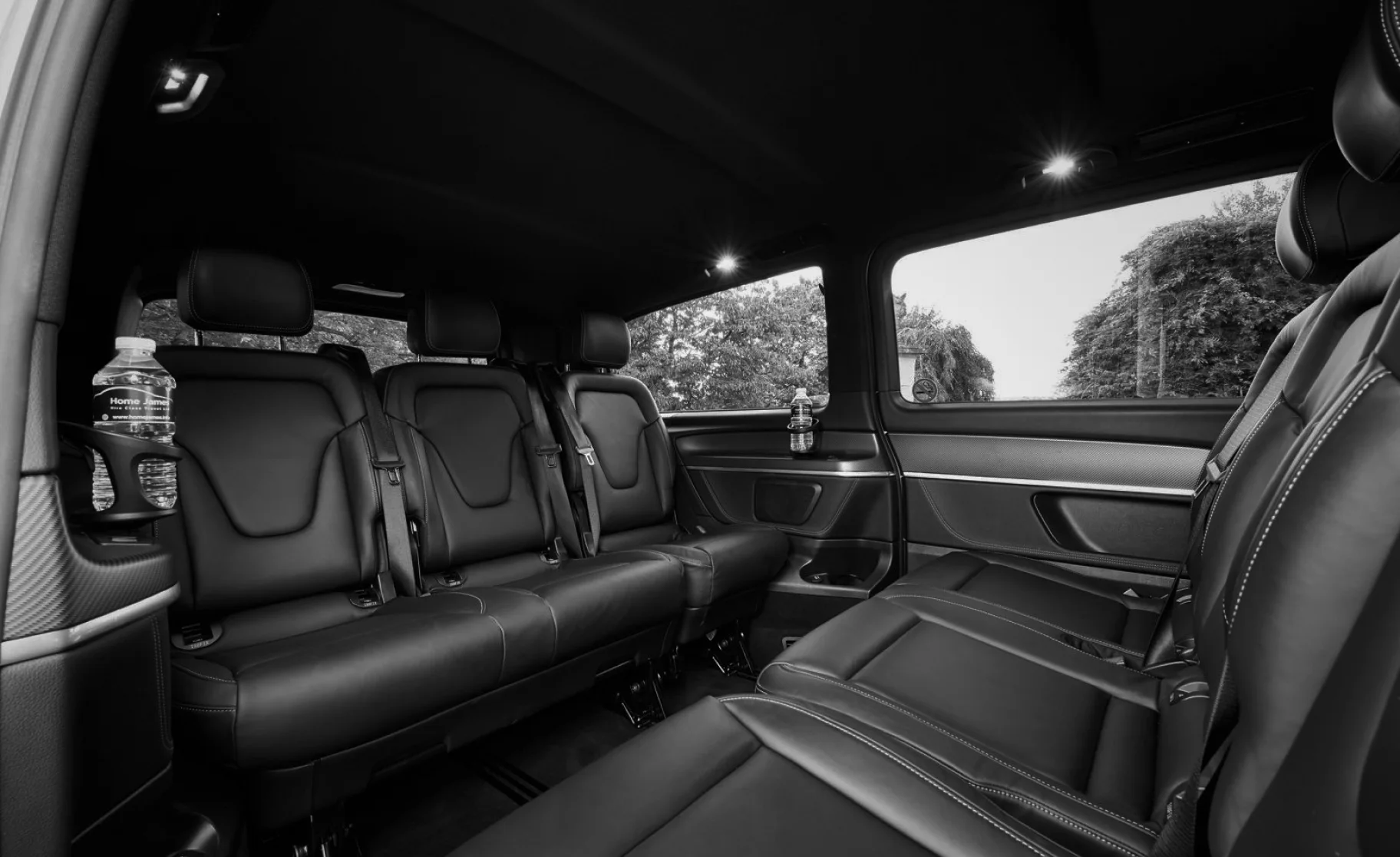 Mercedes V-Class interior in view