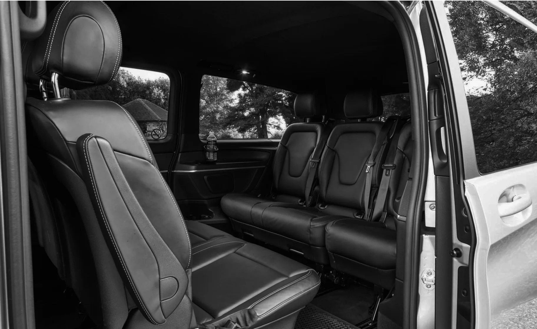 Mercedes V-Class interior out view