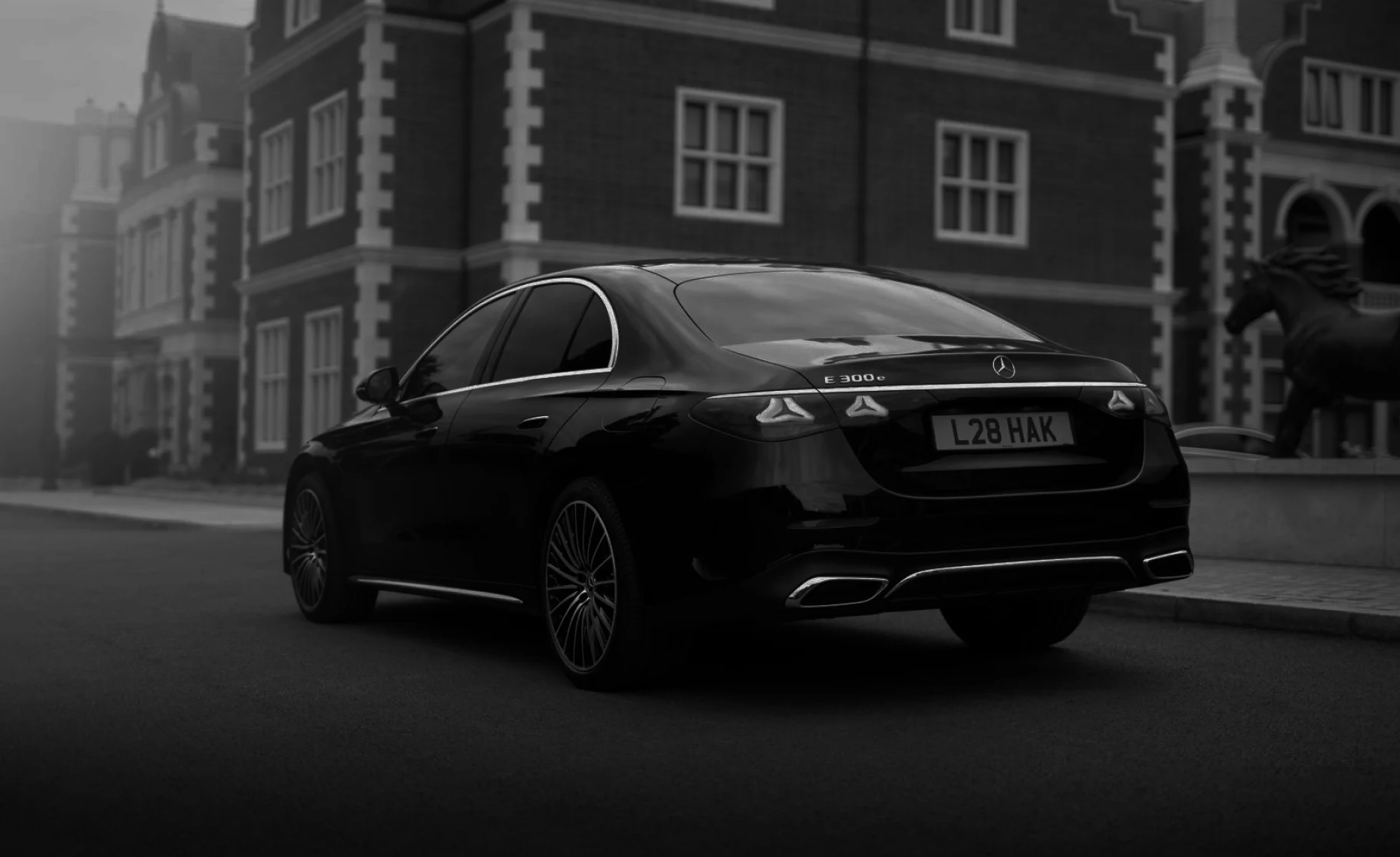 Mercedez E-Class back view