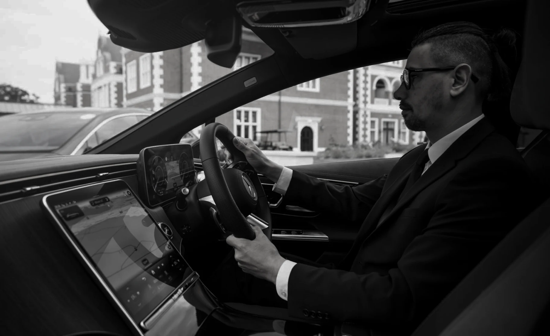 Mercedez S-Class driver