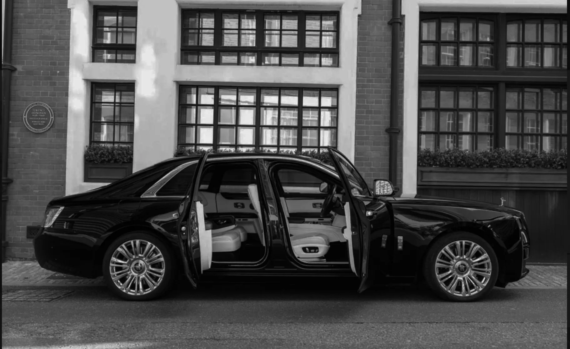 Rolls Royce Ghost car full view